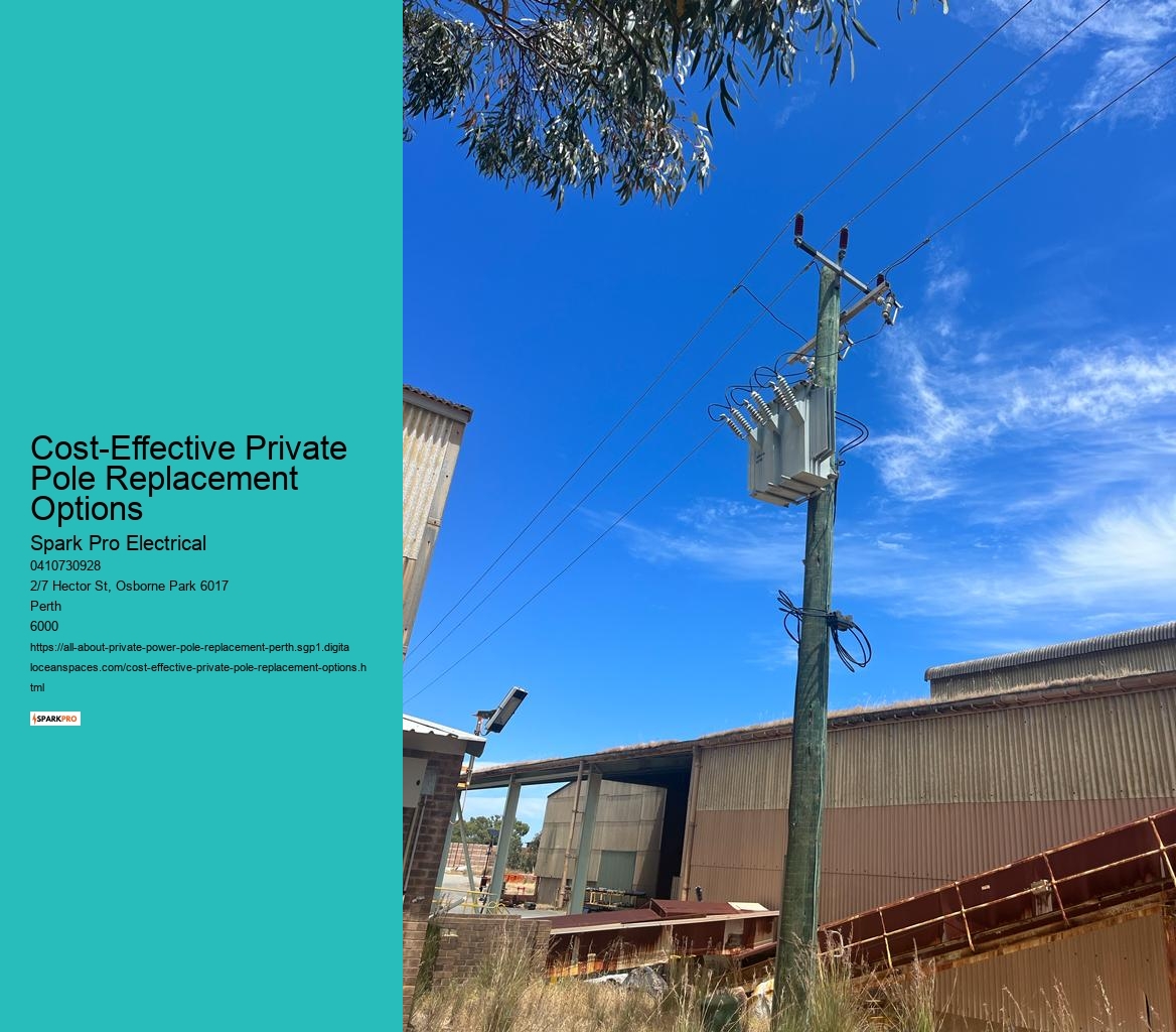 Unmatched Power Pole Services in Perth