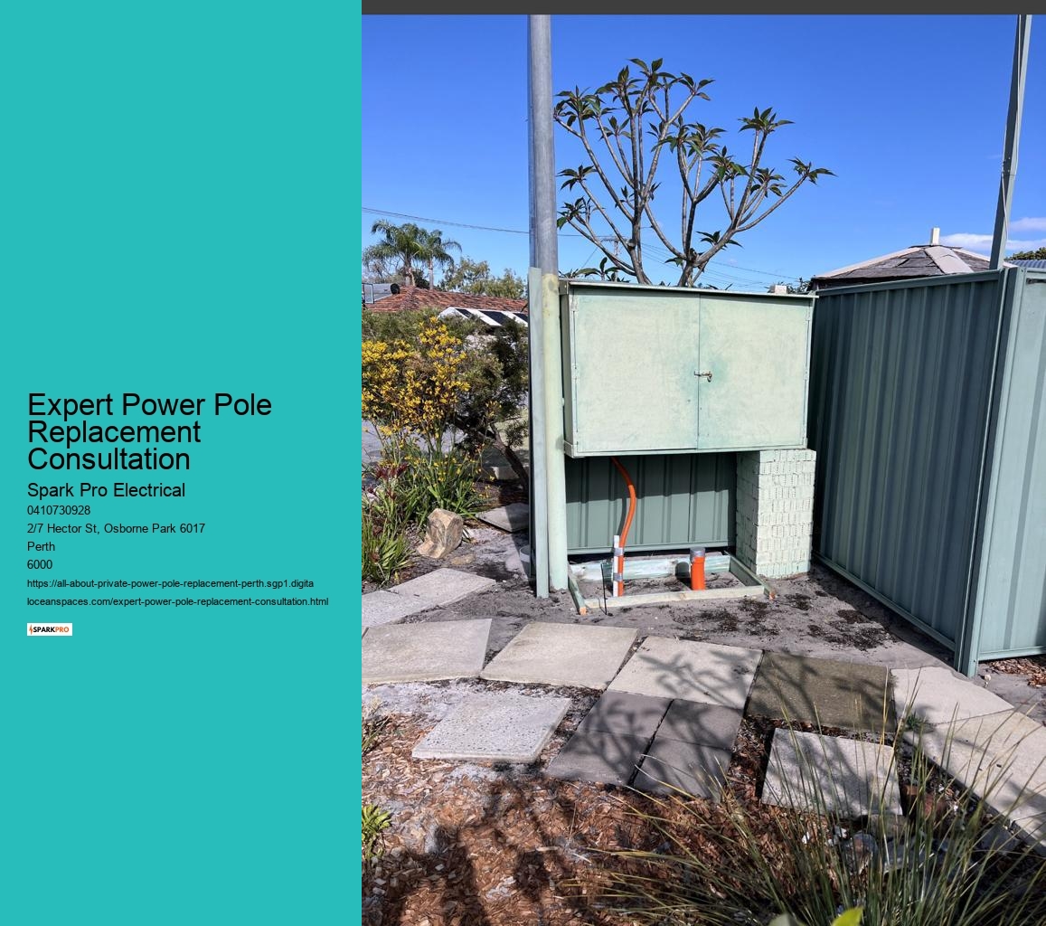 Elite Power Pole Replacement Services in Perth