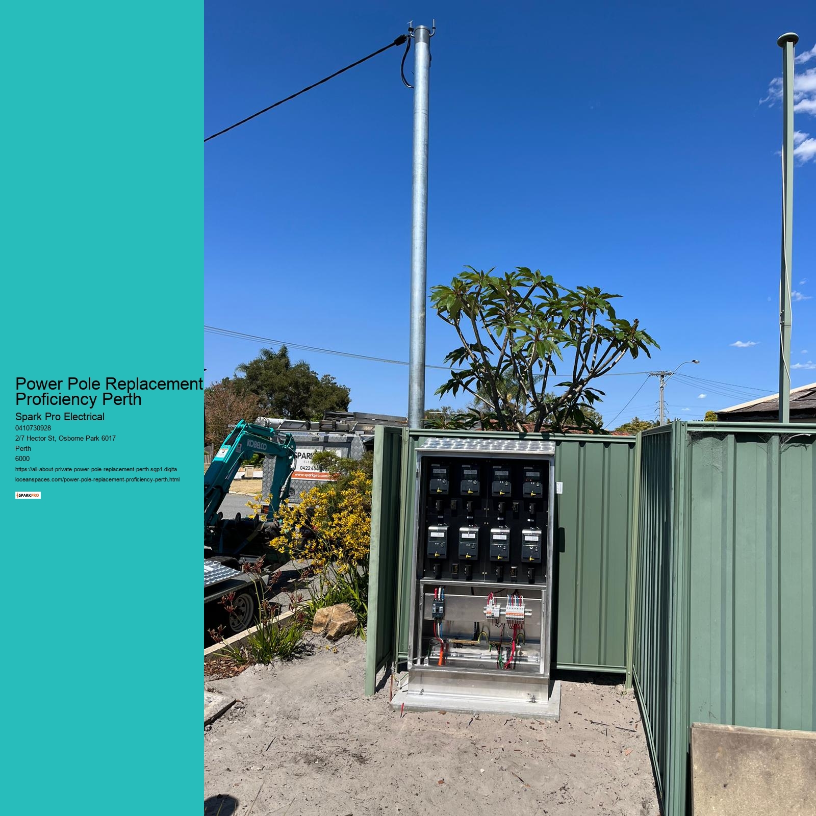 Expert Power Pole Replacement for Perth