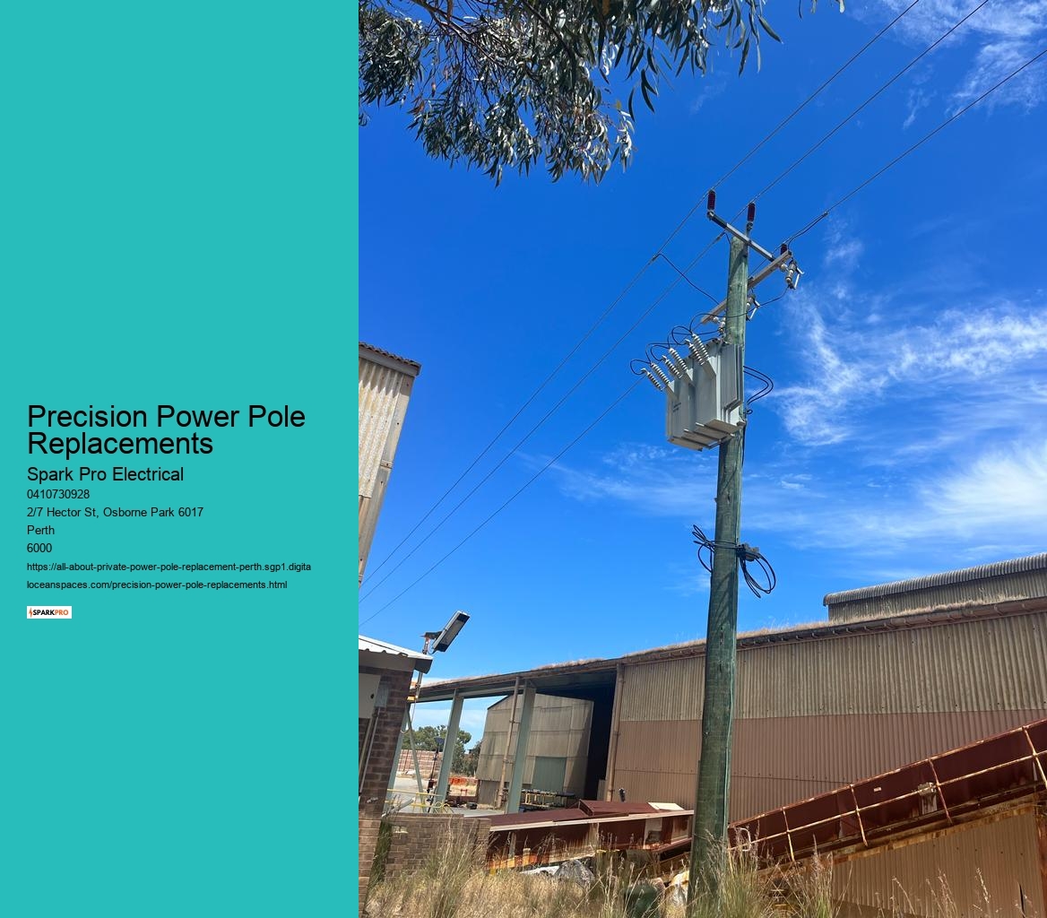 Premium Power Pole Installation Services in Perth